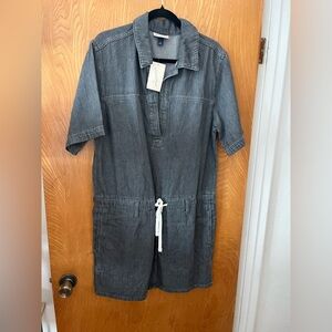 Universal Thread Gray Midi Dress M